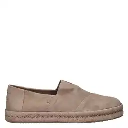 Wehkamp Toms suède espadrilles beige aanbieding