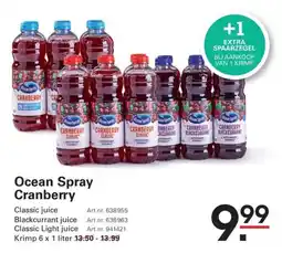 Sligro Ocean Spray Cranberry aanbieding