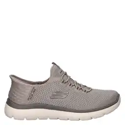 Wehkamp Skechers Hands Free Slip-Ins Summits sneakers taupe aanbieding