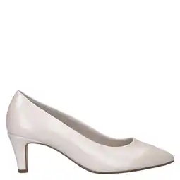 Wehkamp Gabor leren pumps parelmoer aanbieding