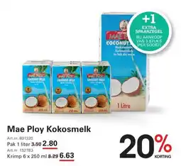 Sligro Mae Ploy Kokosmelk aanbieding