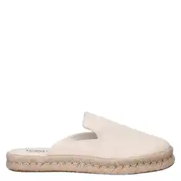 Wehkamp Toms Santiago Mule suède espadrilles - ecru aanbieding