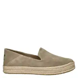 Wehkamp Toms suède espadrilles taupe aanbieding