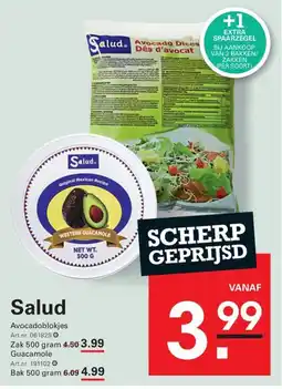 Sligro Salud Avocadoblokjes aanbieding