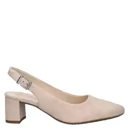 Wehkamp Gabor suède slingback pumps beige aanbieding