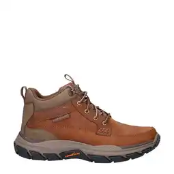 Wehkamp Skechers Respected nubuck wandelschoenen cognac aanbieding