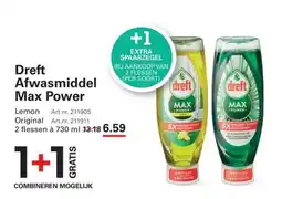 Sligro Dreft Afwasmiddel Max Power aanbieding