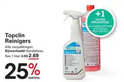 Sligro Topclin Reinigers aanbieding