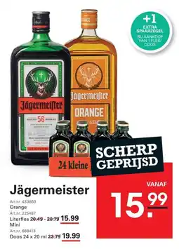 Sligro Jägermeister aanbieding