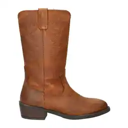 Wehkamp Nelson Kids leren cowboylaarzen cognac aanbieding
