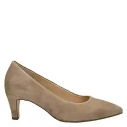 Wehkamp Gabor suède pumps beige aanbieding