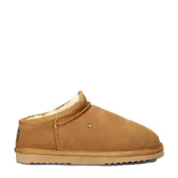 Wehkamp Warmbat Australia suède pantoffels cognac aanbieding