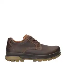 Wehkamp Ecco Rugged Track nubuck wandelschoenen bruin aanbieding