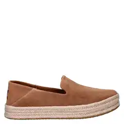 Wehkamp Toms suède espadrilles cognac aanbieding