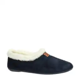 Wehkamp Nelson Home pantoffels donkerblauw aanbieding