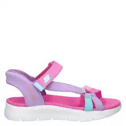 Wehkamp Skechers sandalen paars/multi aanbieding
