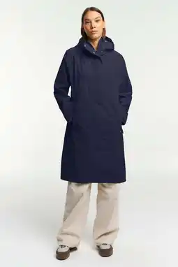Wehkamp Tenson Mable Parka jas donkerblauw aanbieding