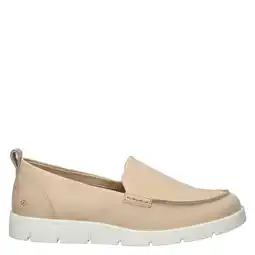 Wehkamp Ecco Bella nubuck instappers beige aanbieding