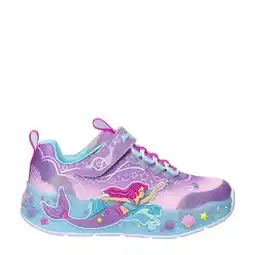 Wehkamp Skechers S Lights Mermaid Dreams sneakers met lichtjes lila aanbieding