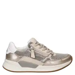 Wehkamp Gabor leren sneakers champagne aanbieding