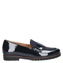 Wehkamp Gabor lakleren loafers donkerblauw aanbieding