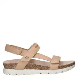 Wehkamp Panama Jack Sally Basic leren sandalen ecru aanbieding