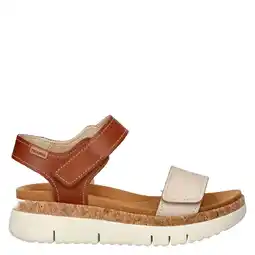 Wehkamp Pikolinos Palma leren sandalen cognac aanbieding