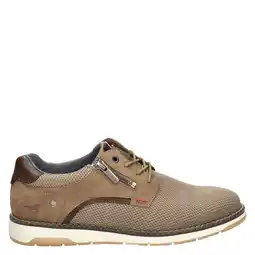 Wehkamp Mustang veterschoenen zand aanbieding