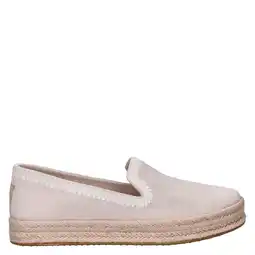Wehkamp Toms suède espadrilles lichtgrijs aanbieding