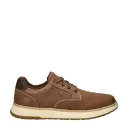 Wehkamp Skechers Garlan comfort veterschoenen bruin aanbieding