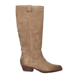 Wehkamp Nelson suède hoge laarzen beige aanbieding