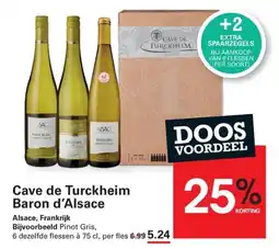 Sligro Cave de Turckheim Baron d'Alsace aanbieding