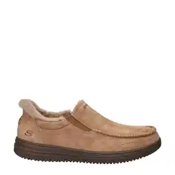 Wehkamp Skechers pantoffels beige aanbieding