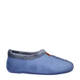 Wehkamp Nelson Home pantoffels blauw aanbieding