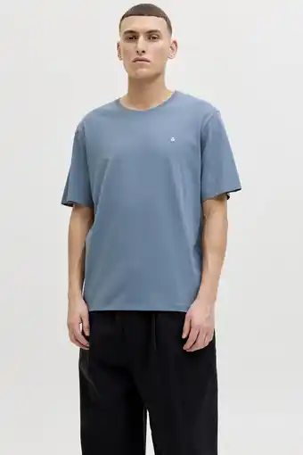 Wehkamp JACK & JONES ESSENTIALS regular T-shirt blauw aanbieding