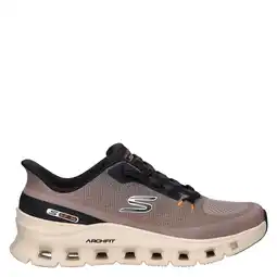 Wehkamp Skechers Hands Free Slip-Ins Arch Fit Glide-Step sneakers taupe aanbieding