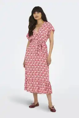 Wehkamp ONLY zomerjurk roze aanbieding