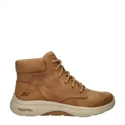Wehkamp Skechers Go Walk Arch Fit 2.0 veterboots cognac aanbieding