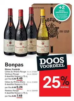 Sligro Bonpas aanbieding