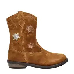 Wehkamp Nelson Kids suède cowboylaarzen cognac aanbieding