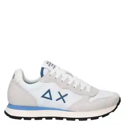 Wehkamp SUN68 Tom Solid sneakers wit/blauw aanbieding