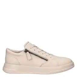 Wehkamp Ecco Move leren sneakers beige aanbieding