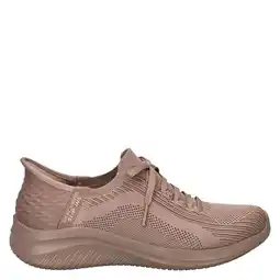 Wehkamp Skechers Hands Free Slip-Ins Ultra Flex 3.0 sneakers taupe aanbieding