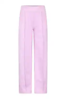 Wehkamp Retour Jeans wide leg regularwaist sweatpants lila aanbieding