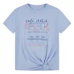 Wehkamp Abercrombie & Fitch jersey T-shirt lichtblauw aanbieding