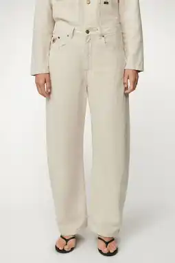 Wehkamp Lois barrel jeans ecru aanbieding