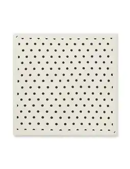Wehkamp MADS NØRGAARD - COPENHAGEN bandana Soft Cotton ecru/zwart aanbieding