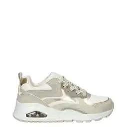 Wehkamp Skechers Uno Gen-1 sneakers beige aanbieding