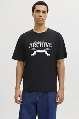 Wehkamp JACK & JONES ESSENTIALS regular T-shirt zwart aanbieding