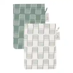 Wehkamp Witlof for kids washandje Sticky Stripes (set van 2) aanbieding